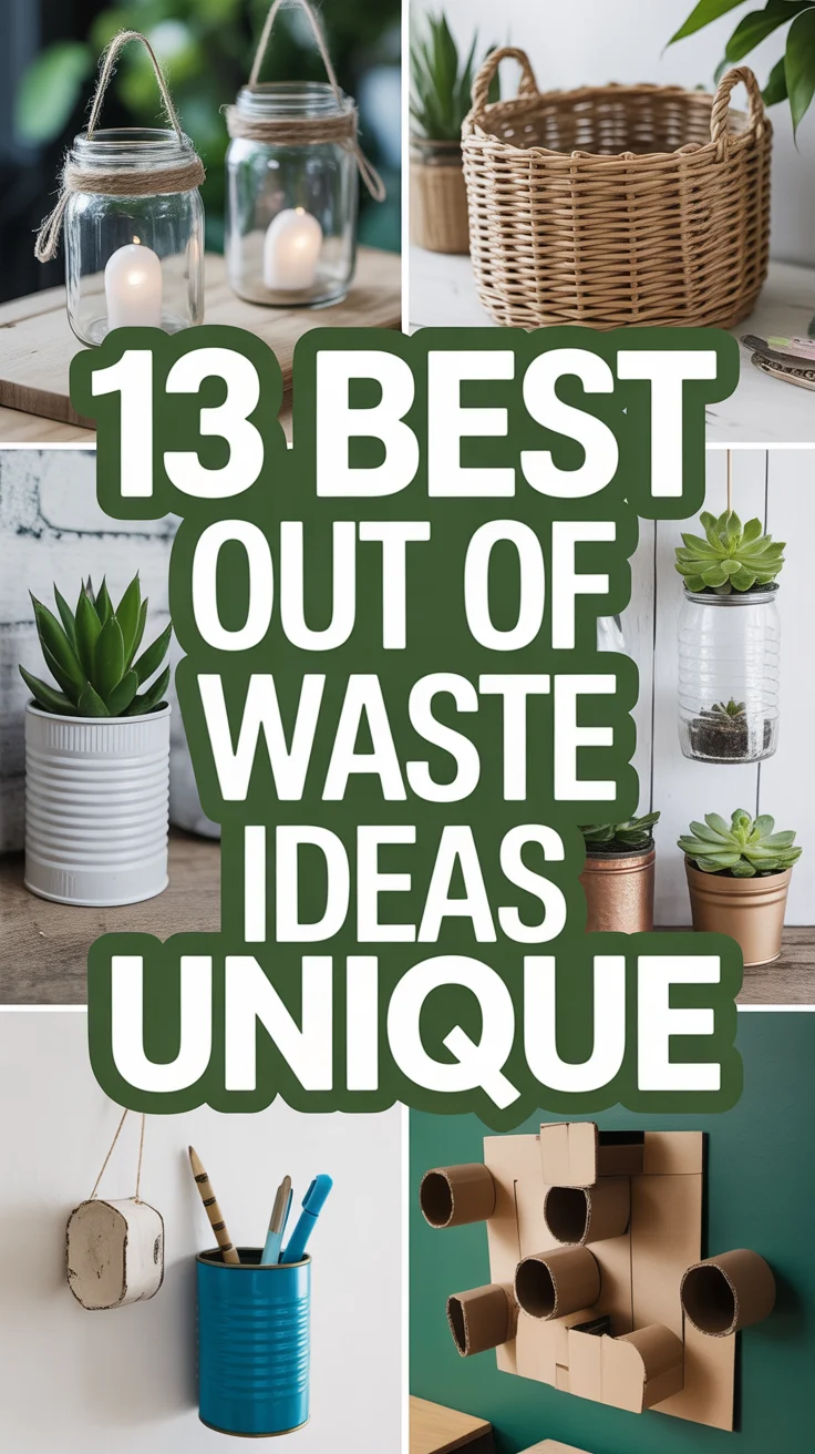 ♻️ 13 Best Out Of Waste Ideas Unique