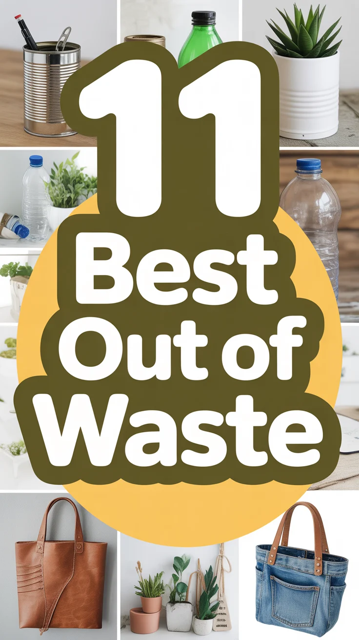 ♻️ 11 Best Out Of Waste