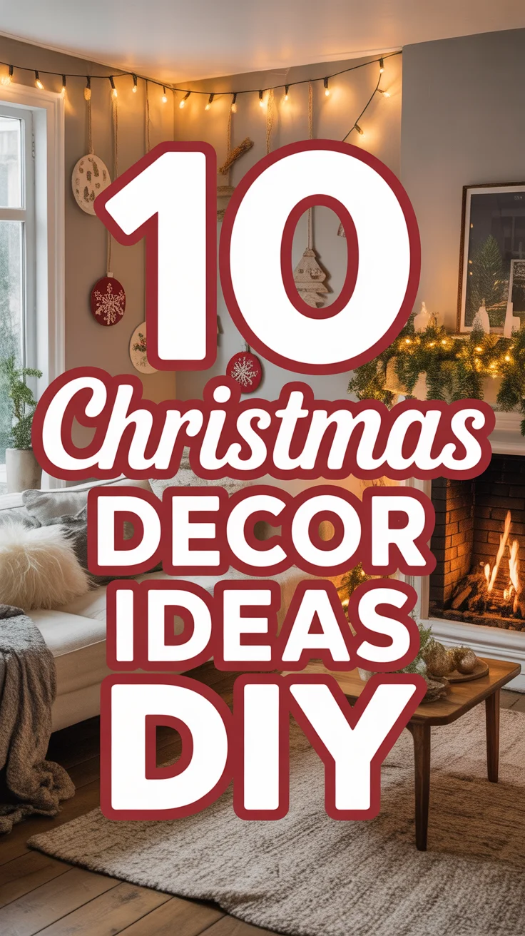 🎄 10 Christmas Decor Ideas DIY