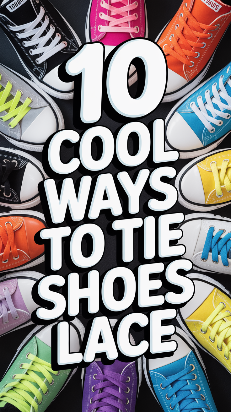 👟 10 Cool Ways To Tie Shoes Lace