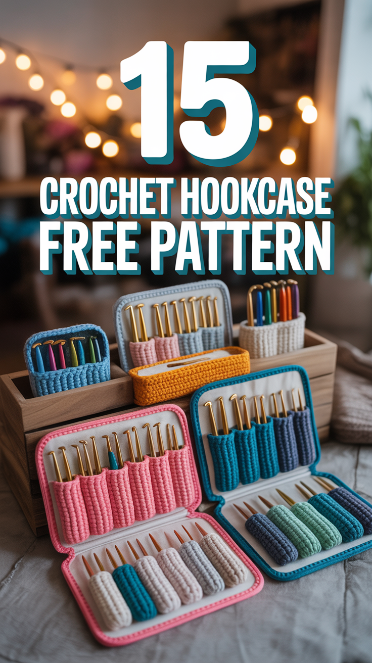 🧶 15 Crochet Hook Case Free Pattern