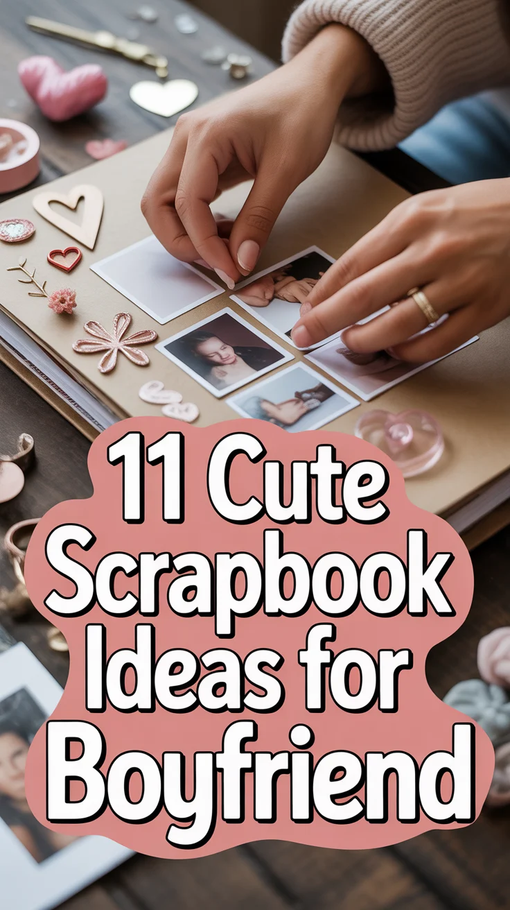 💖 11 Cute Scrapbook Ideas For Boyfriend