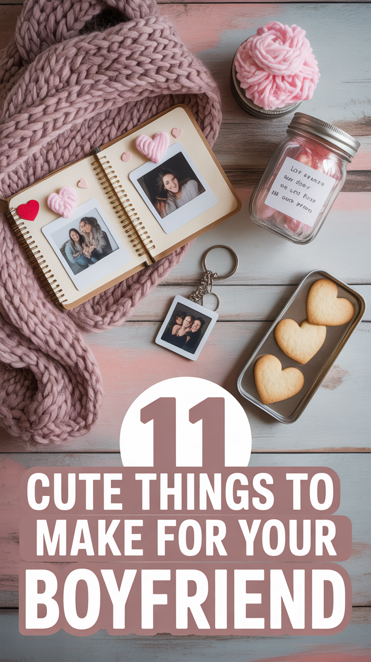 💘 11 Cute Things To Make For Your Boyfriend