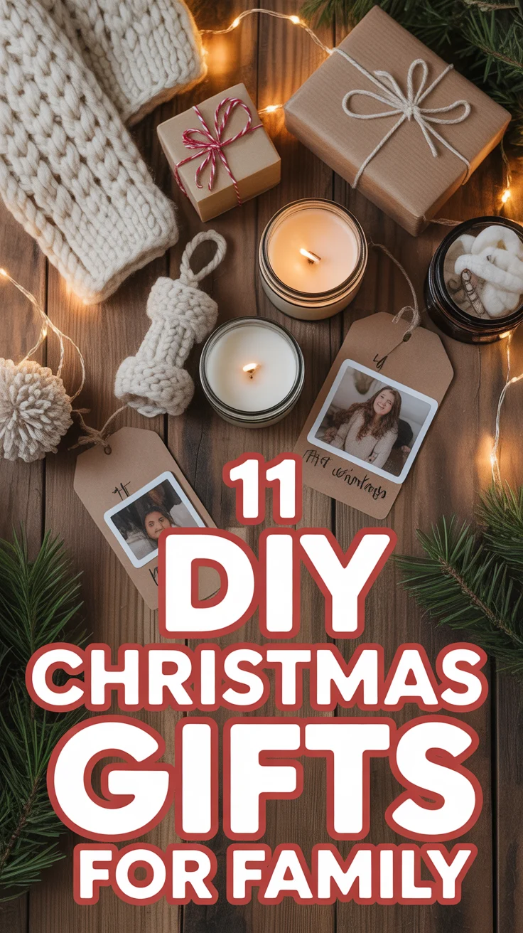 🎄 11 DIY Christmas Gifts For Family