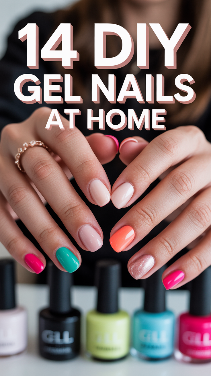 💅 14 DIY Gel Nails At Home