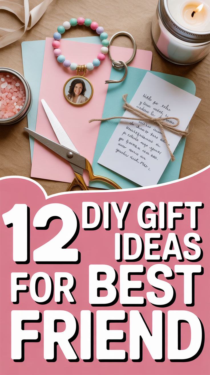 🎁 12 DIY Gift Ideas For Best Friend