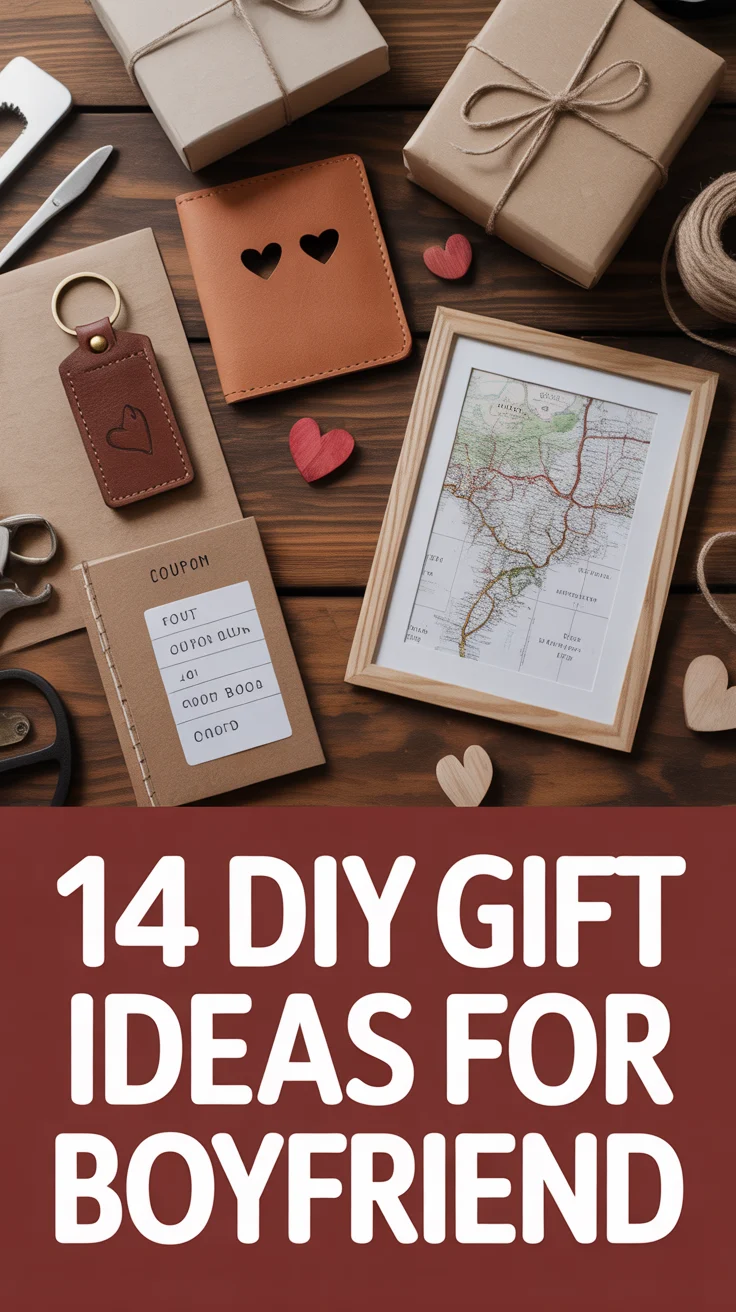🎁 14 DIY Gift Ideas For Boyfriend