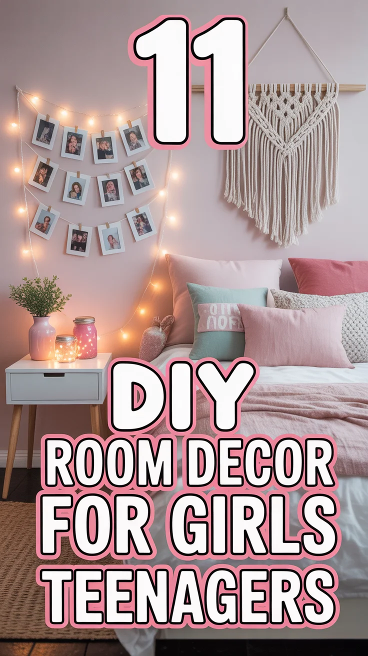 🌸 11 DIY Room Decor For Girls Teenagers