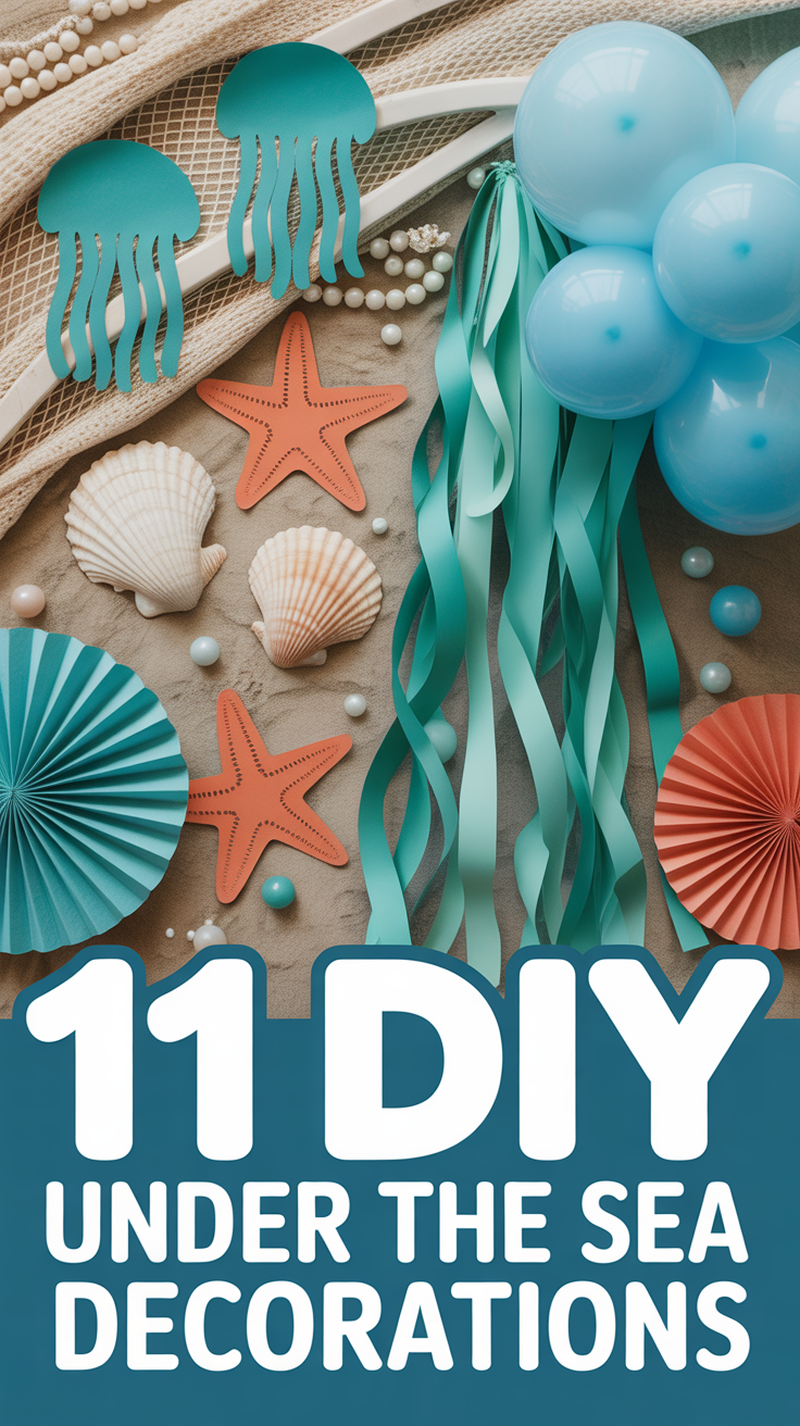 🐠 11 DIY Under The Sea Decorations