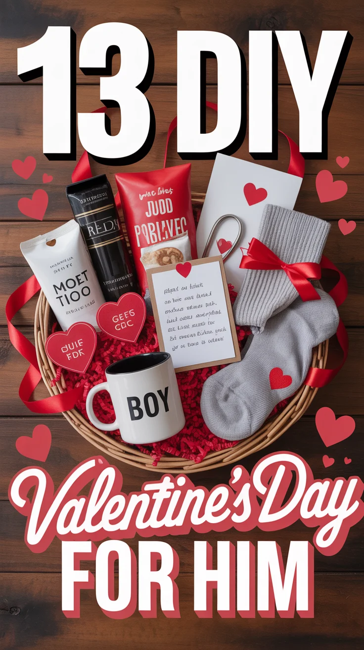 💘 13 Diy Valentine’s Day Basket For Him
