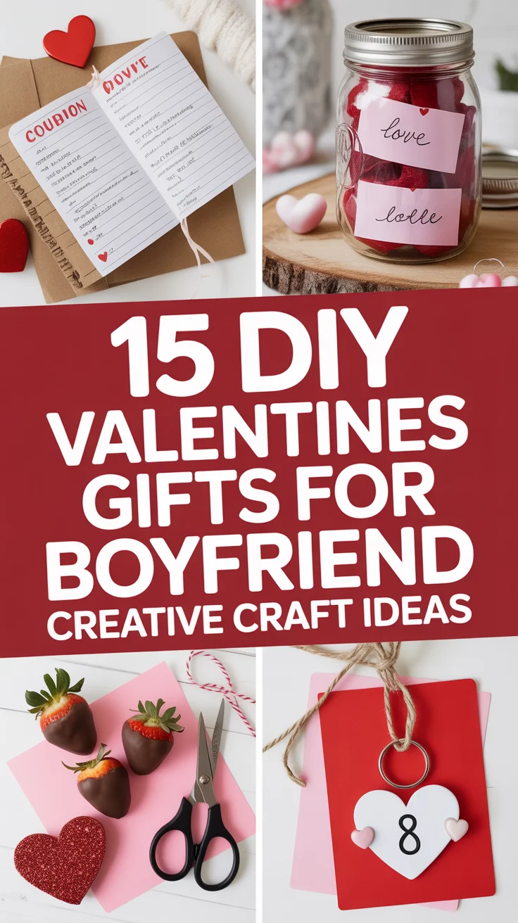 💘 15 Diy Valentines Gifts For Boyfriend Creative Craft Ideas