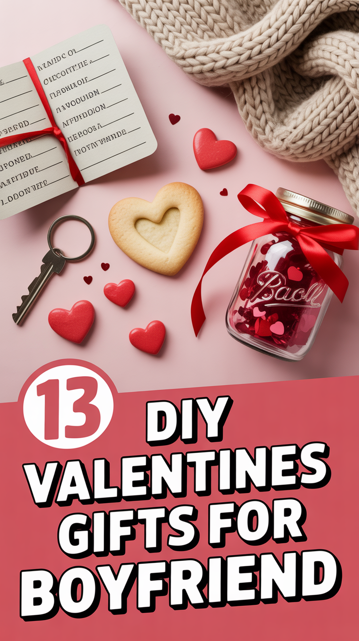 💘 13 DIY Valentines Gifts For Boyfriend