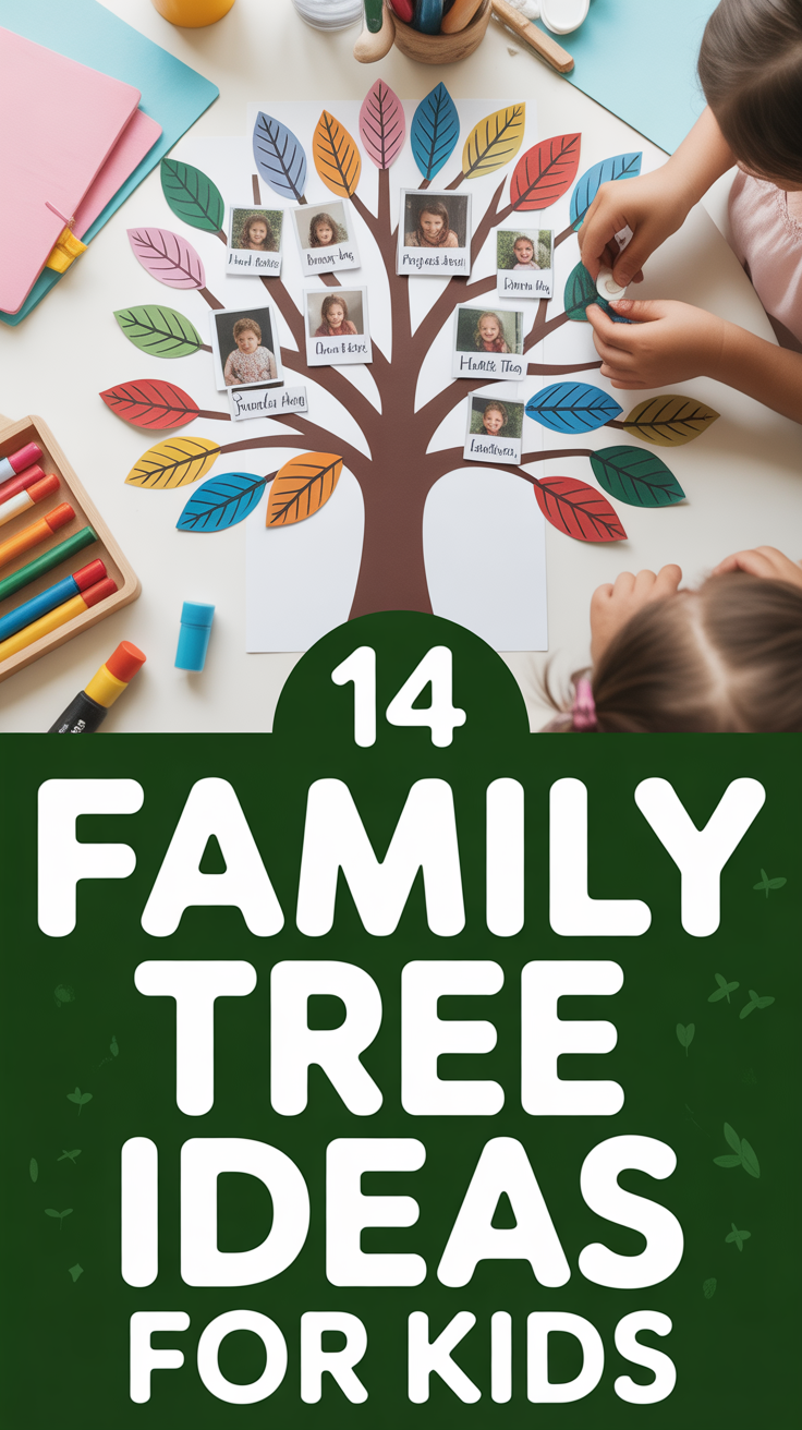 🌳 14 Family Tree Ideas For Kids