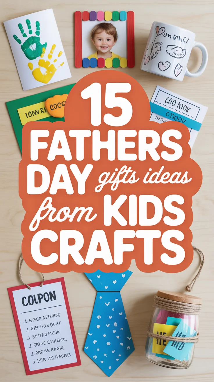 🧡 15 Fathers Day Gifts Ideas From Kids Crafts