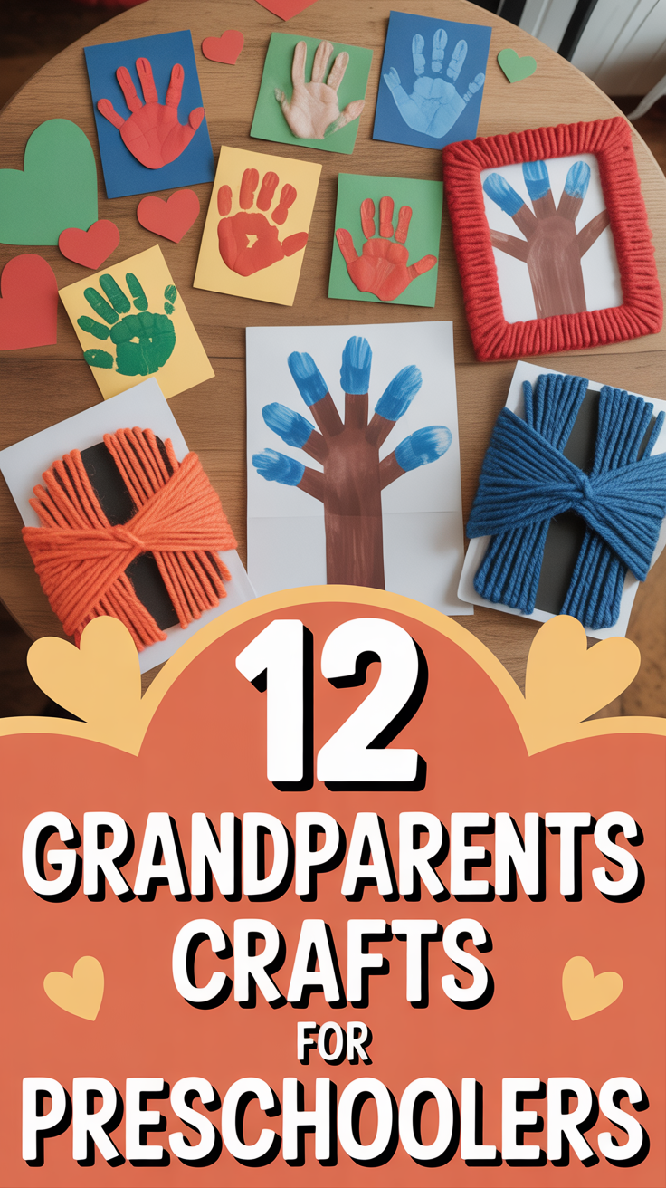 🧡 12 Grandparents Day Crafts For Preschoolers