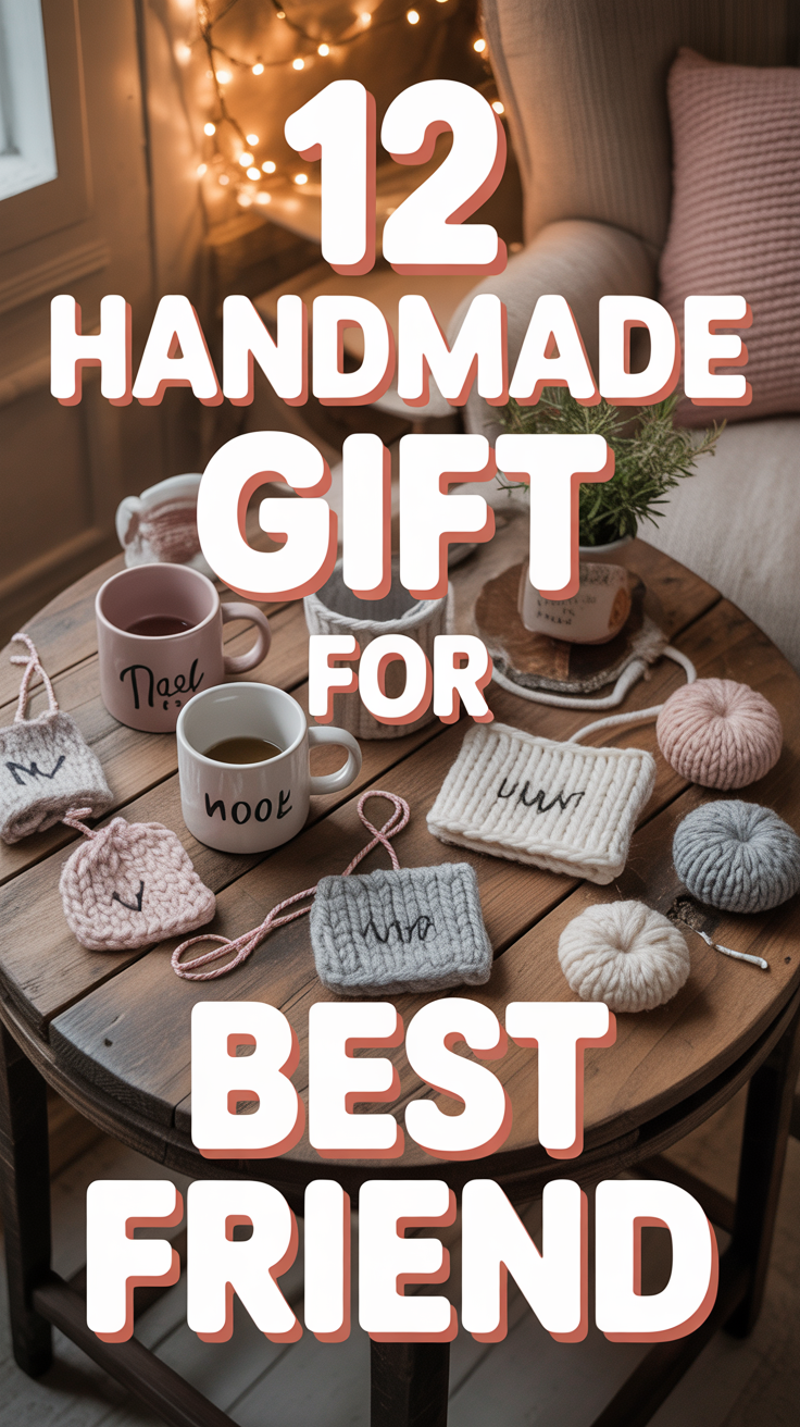 🎁 12 Handmade Gift For Best Friend
