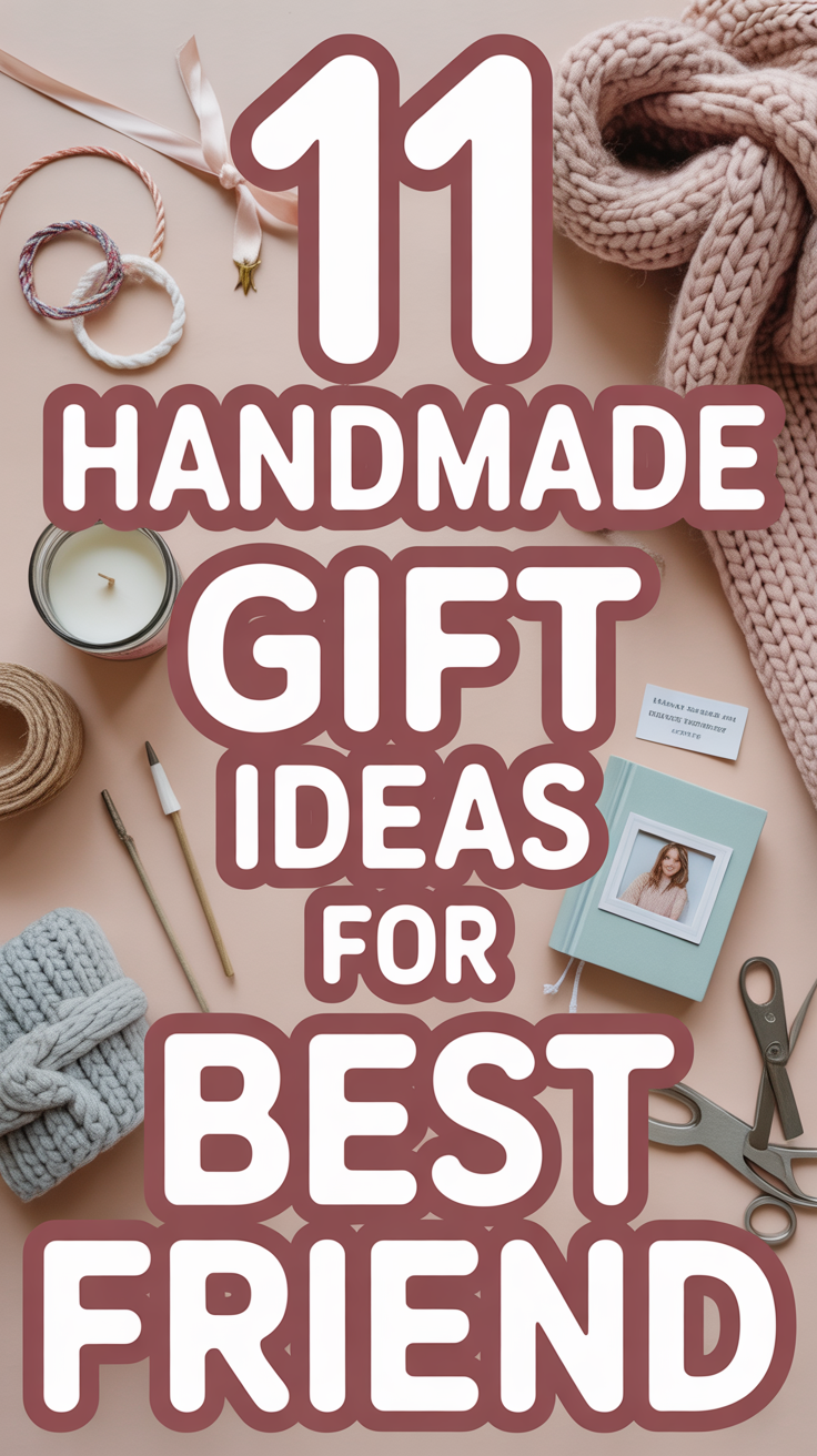 🎁 11 Handmade Gift Ideas For Best Friend