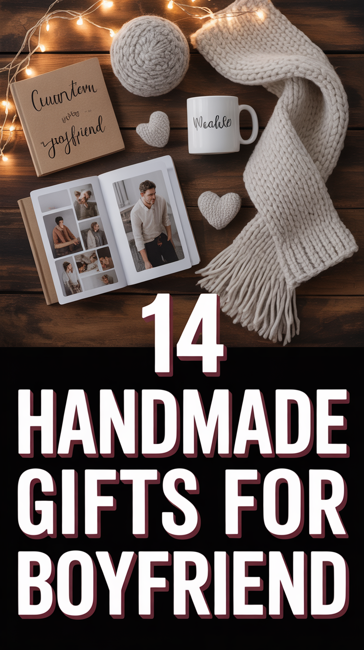 ❤️ 14 Handmade Gifts For Boyfriend