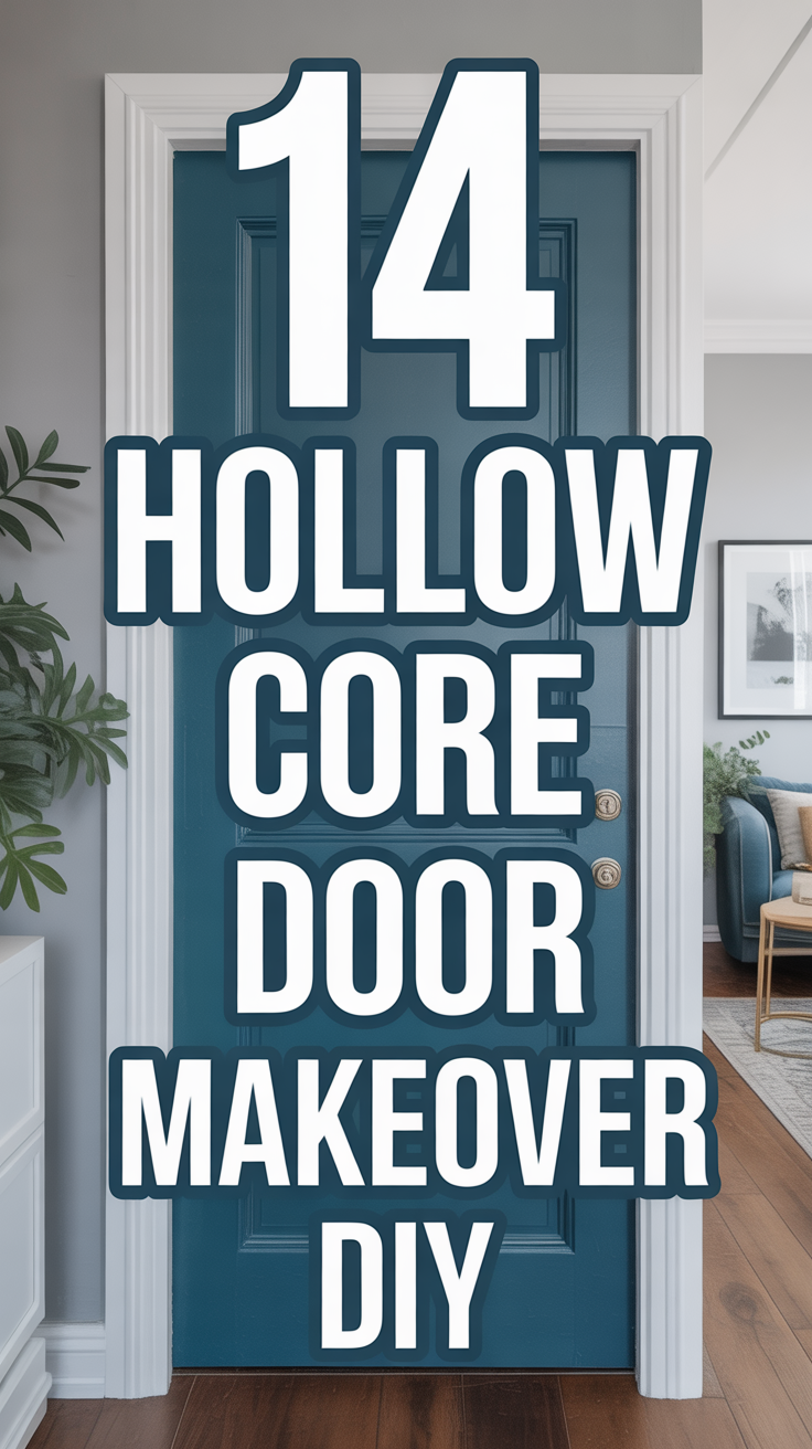 🚪 14 Hollow Core Door Makeover DIY