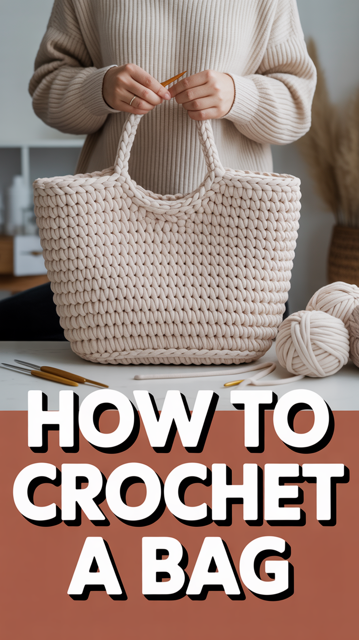 🧶 How To Crochet A Bag