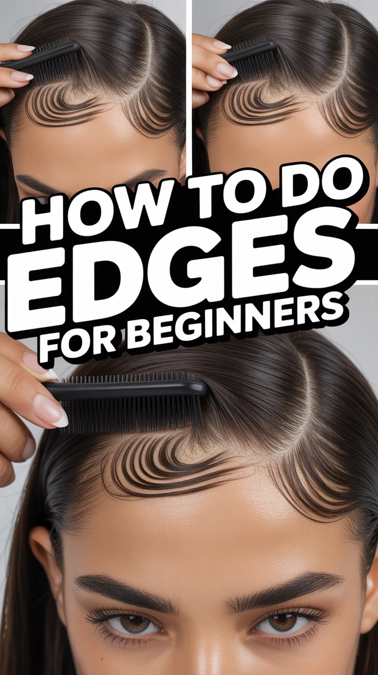 💫 How To Do Edges For Beginners