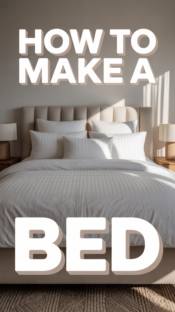 🛏️ How To Make A Bed