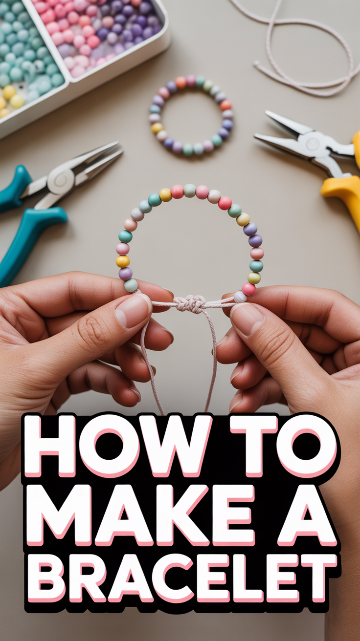 🧵 How To Make A Bracelet