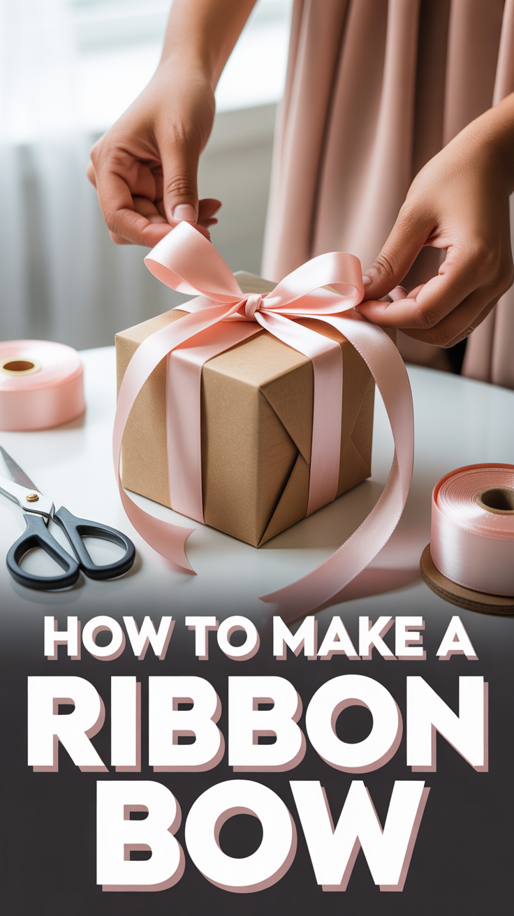 🎀 How To Make A Ribbon Bow