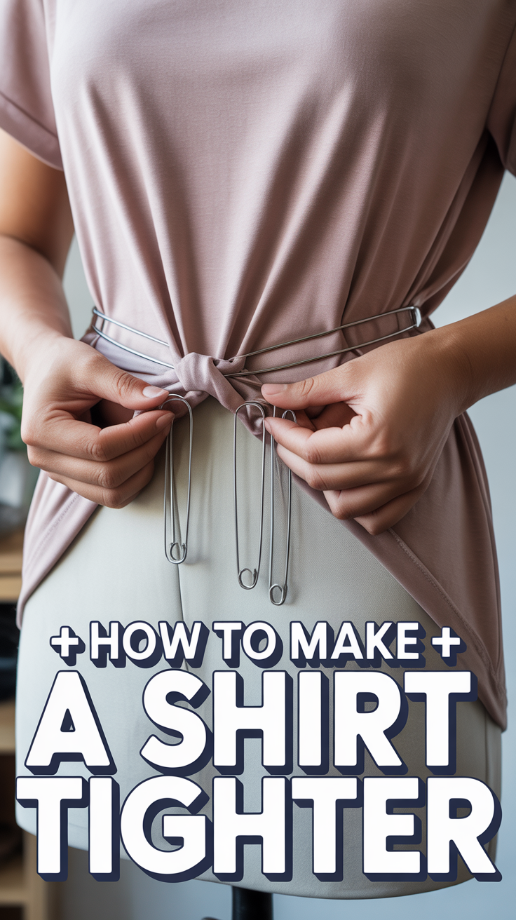 🪡 How To Make A Shirt Tighter