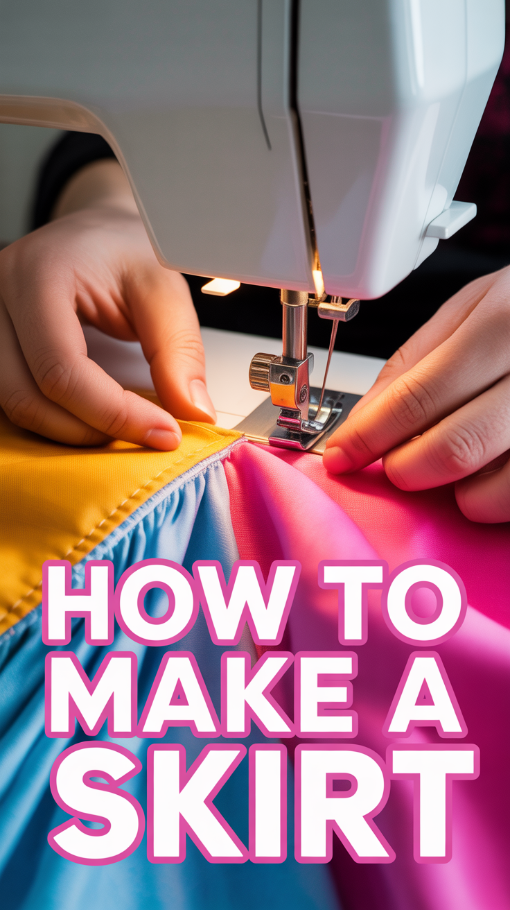 🧵 How To Make A Skirt