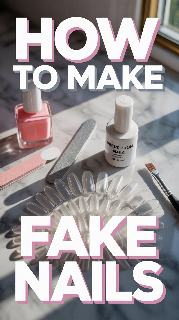 💅 How To Make Fake Nails