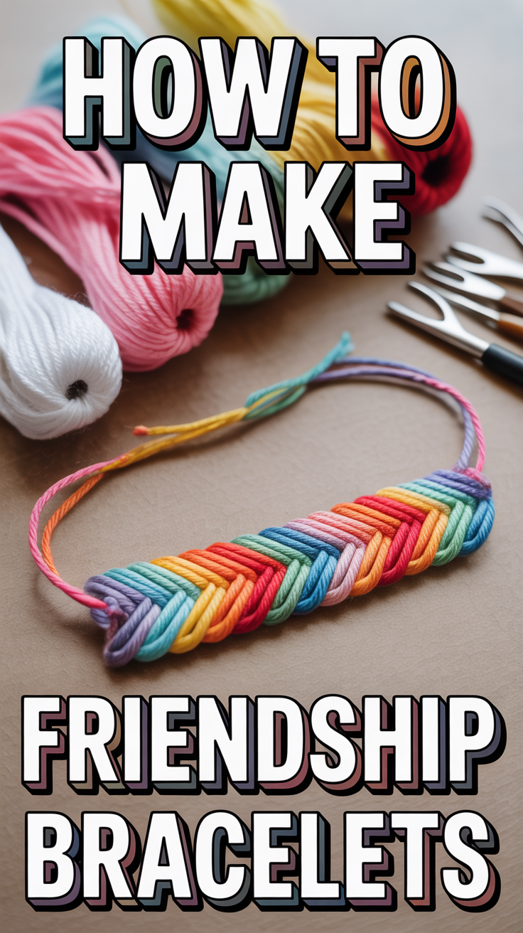 🧶 How To Make Friendship Bracelets