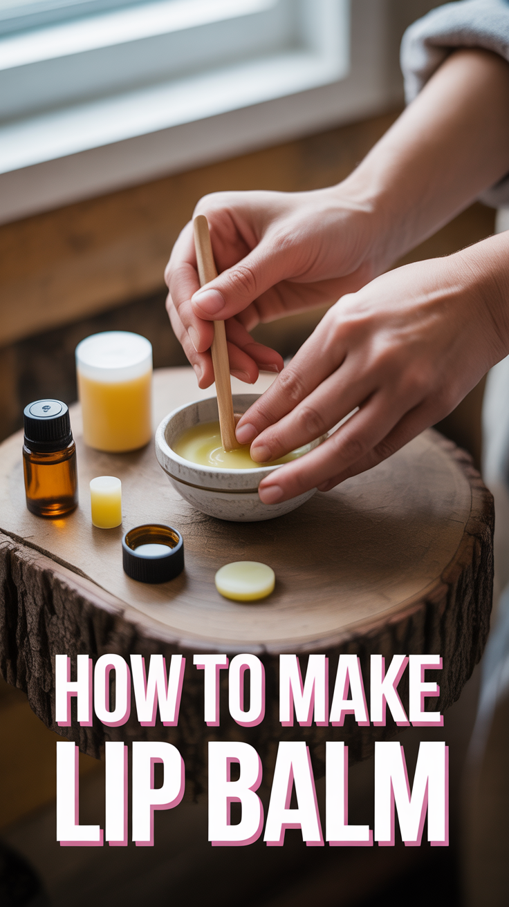💄 How To Make Lip Balm