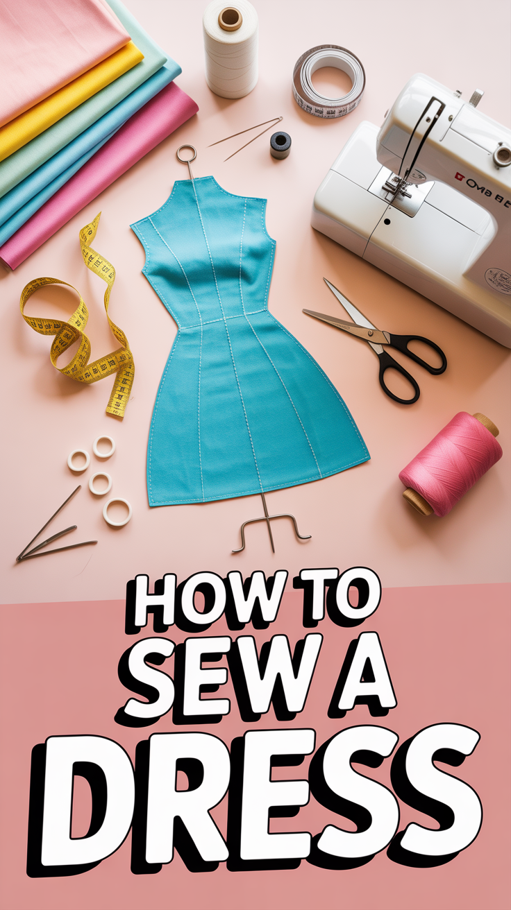 🧵 How To Sew A Dress