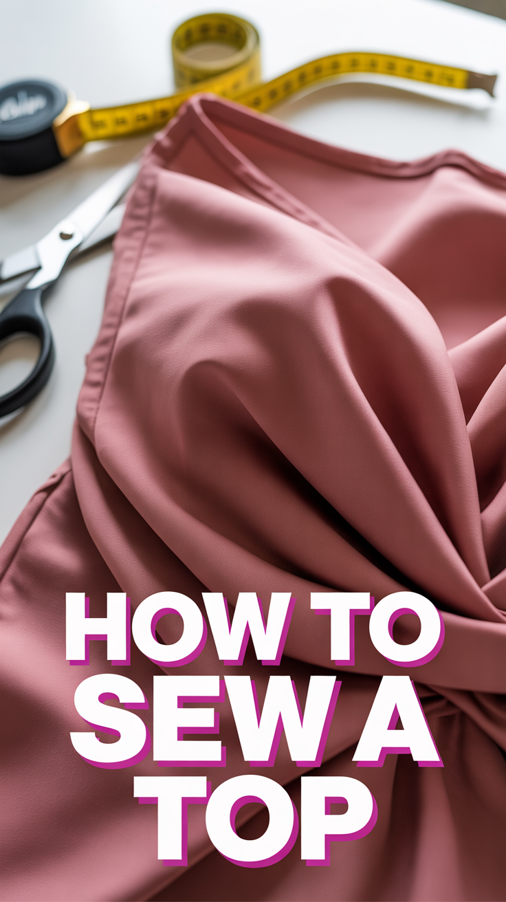 🧵 How To Sew A Top
