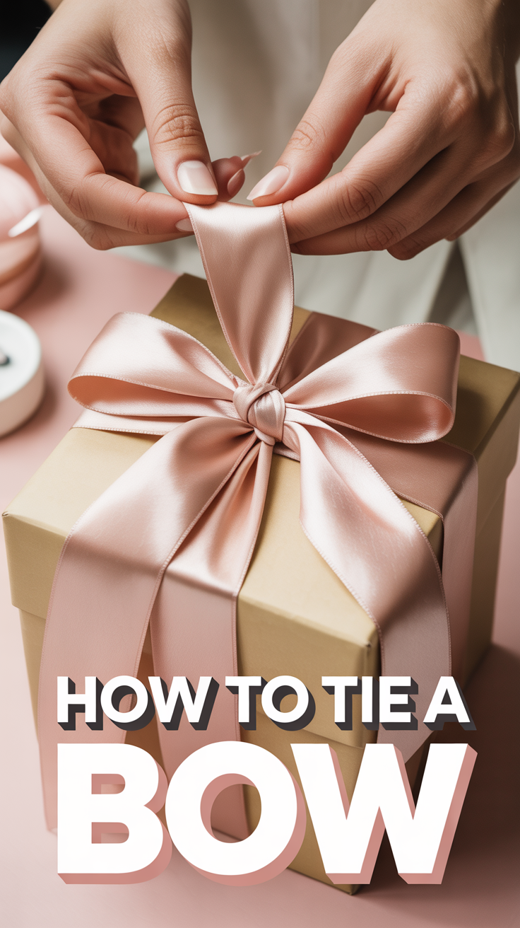 🎀 How To Tie A Bow