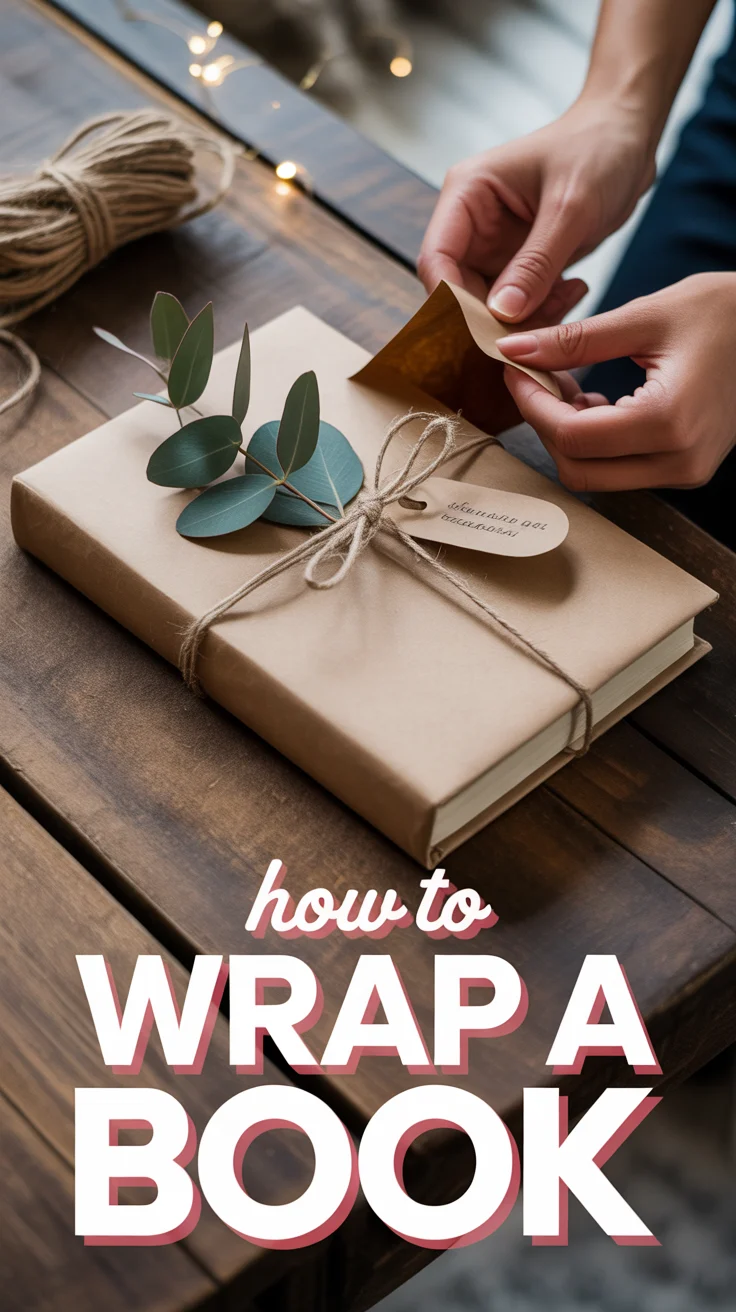🎁 How To Wrap A Book