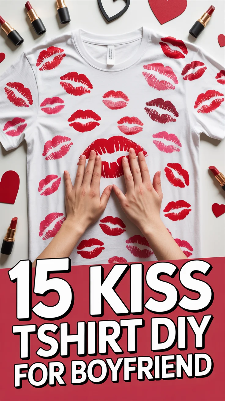 💋 15 Kiss Tshirt DIY For Boyfriend