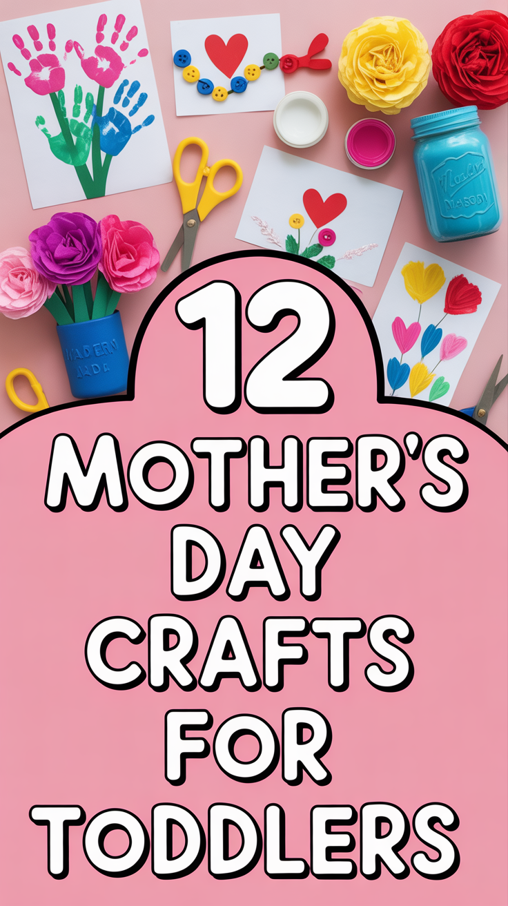 🌷 12 MotherS Day Crafts For Toddlers
