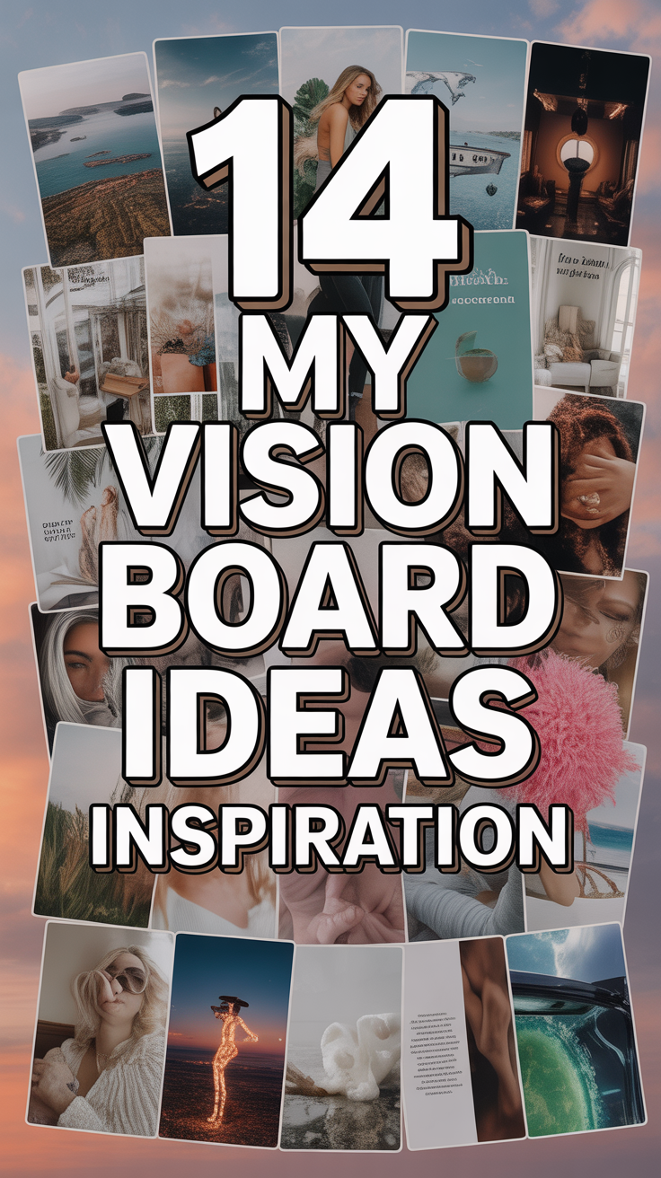 ✨ 14 My Vision Board Ideas Inspiration