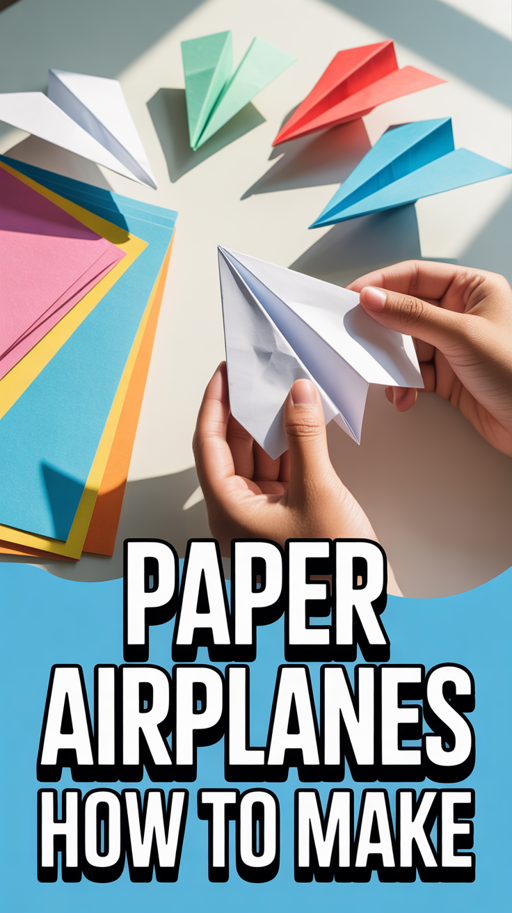 ✈️ Paper Airplanes How To Make
