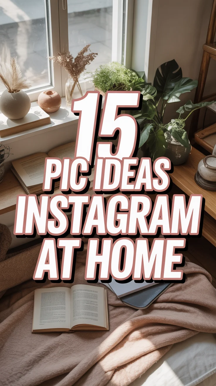 📸 15 Pic Ideas Instagram At Home