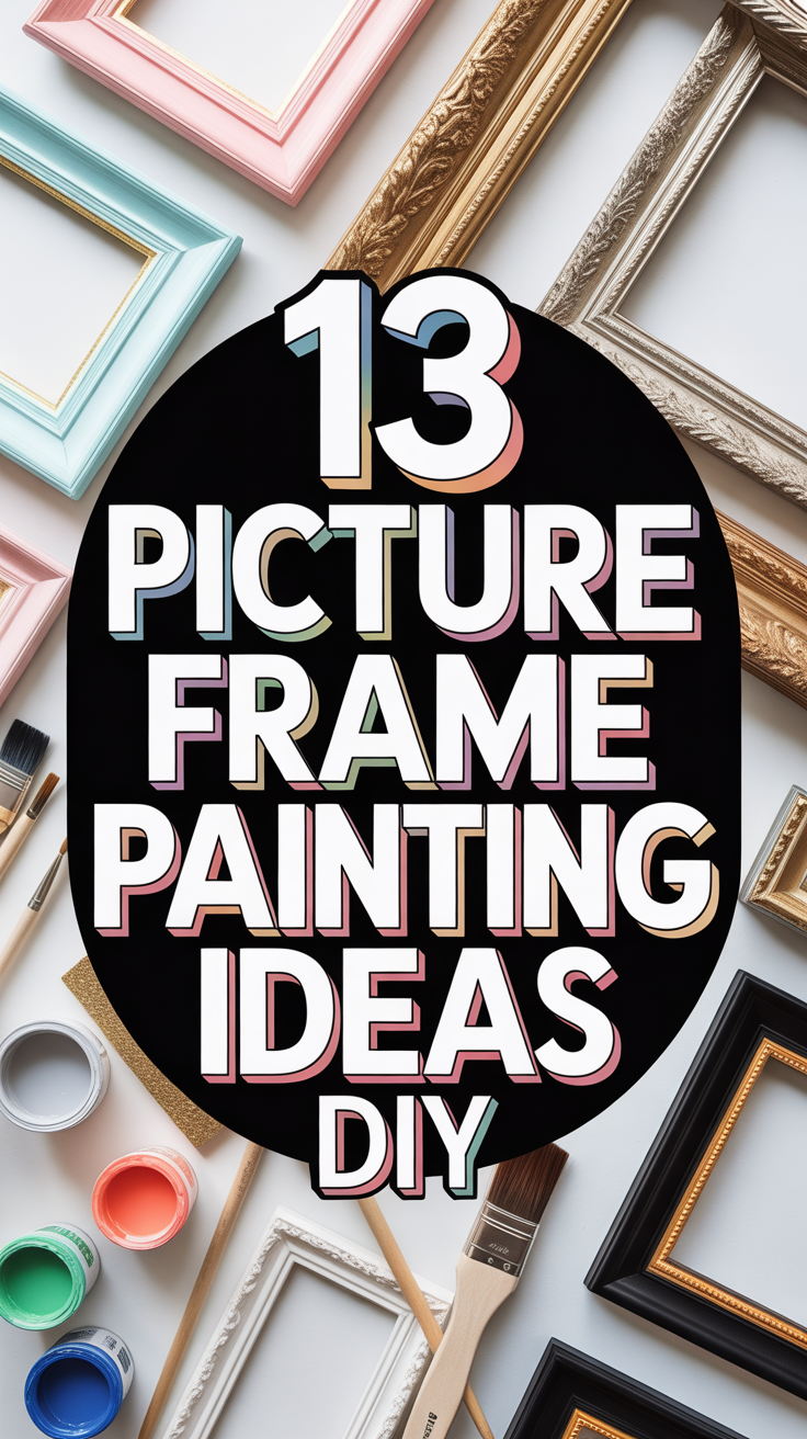 🖼️ 13 Picture Frame Painting Ideas DIY