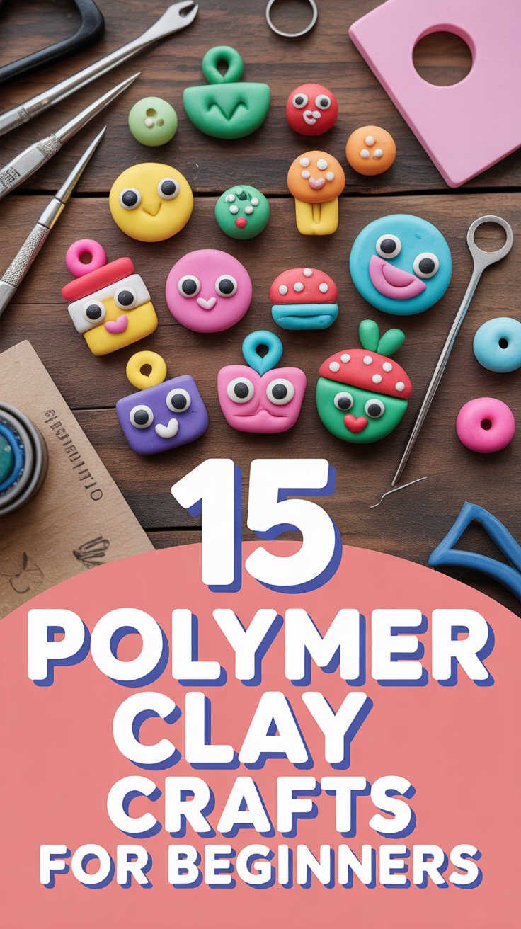 🎨 15 Polymer Clay Crafts For Beginners