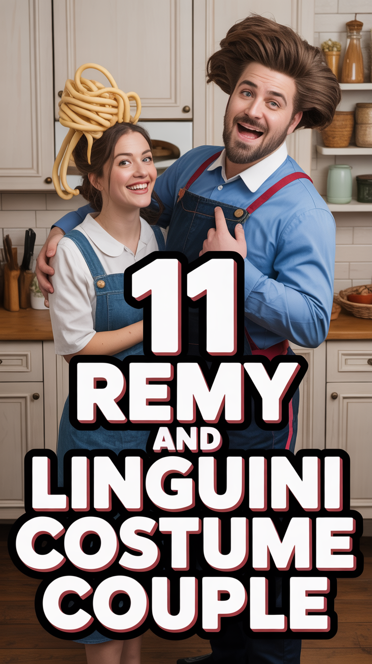🧑‍🍳 11 Remy And Linguini Costume Couple