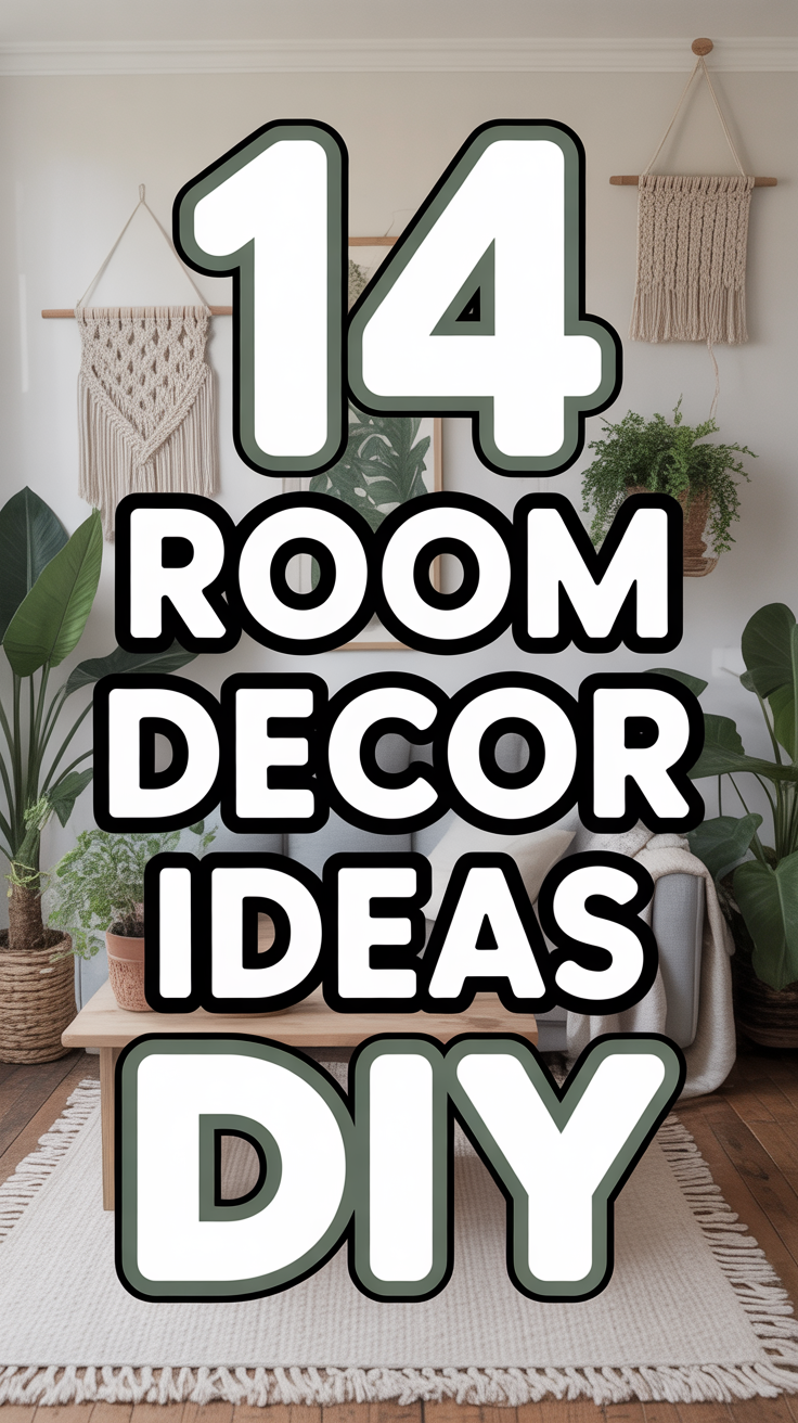 🎨 14 Room Decor Ideas DIY