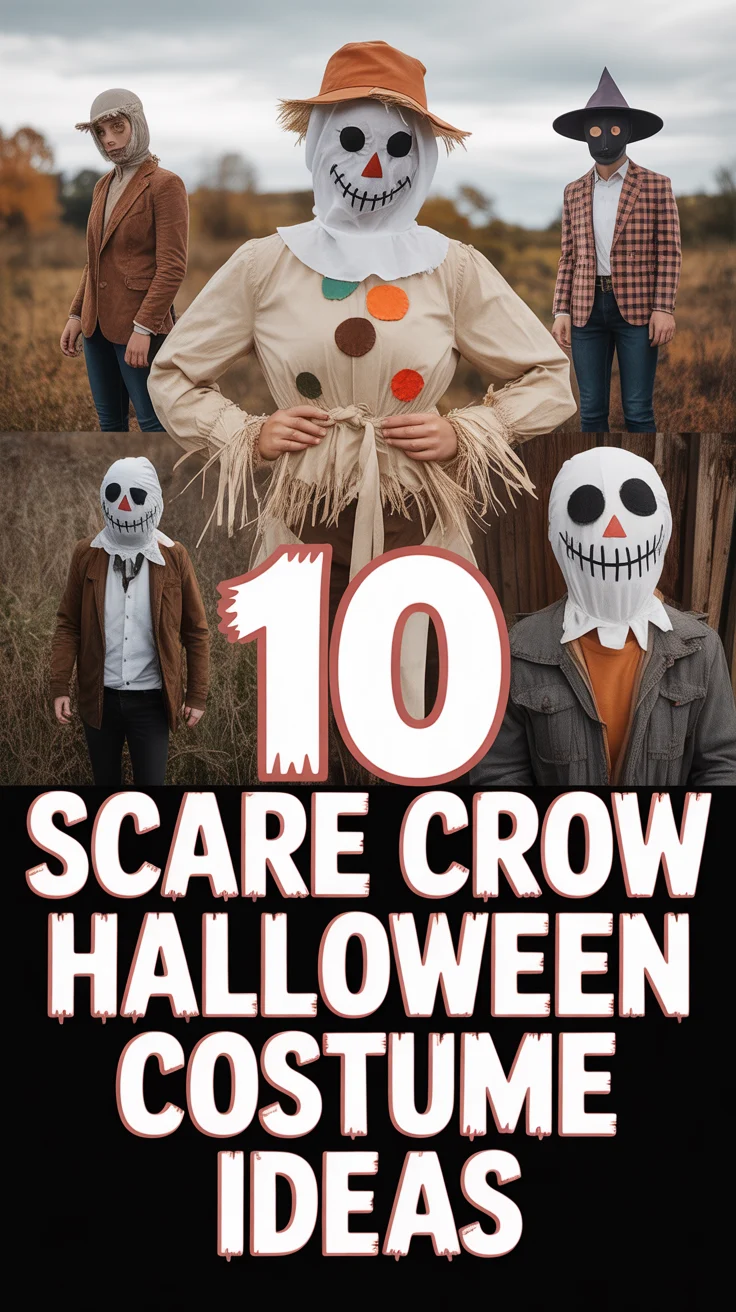 🧙 10 Scare Crow Halloween Costume Ideas