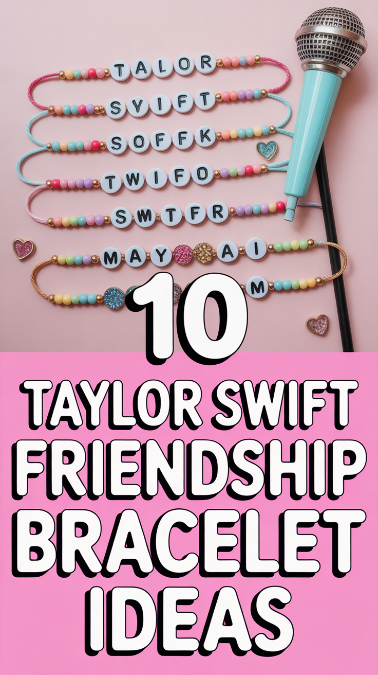 🎤 10 Taylor Swift Friendship Bracelet Ideas