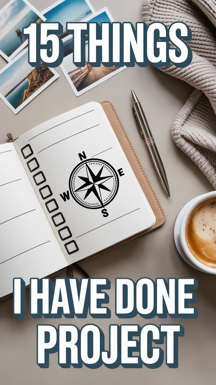 🧭 15 Things I Have Done Project