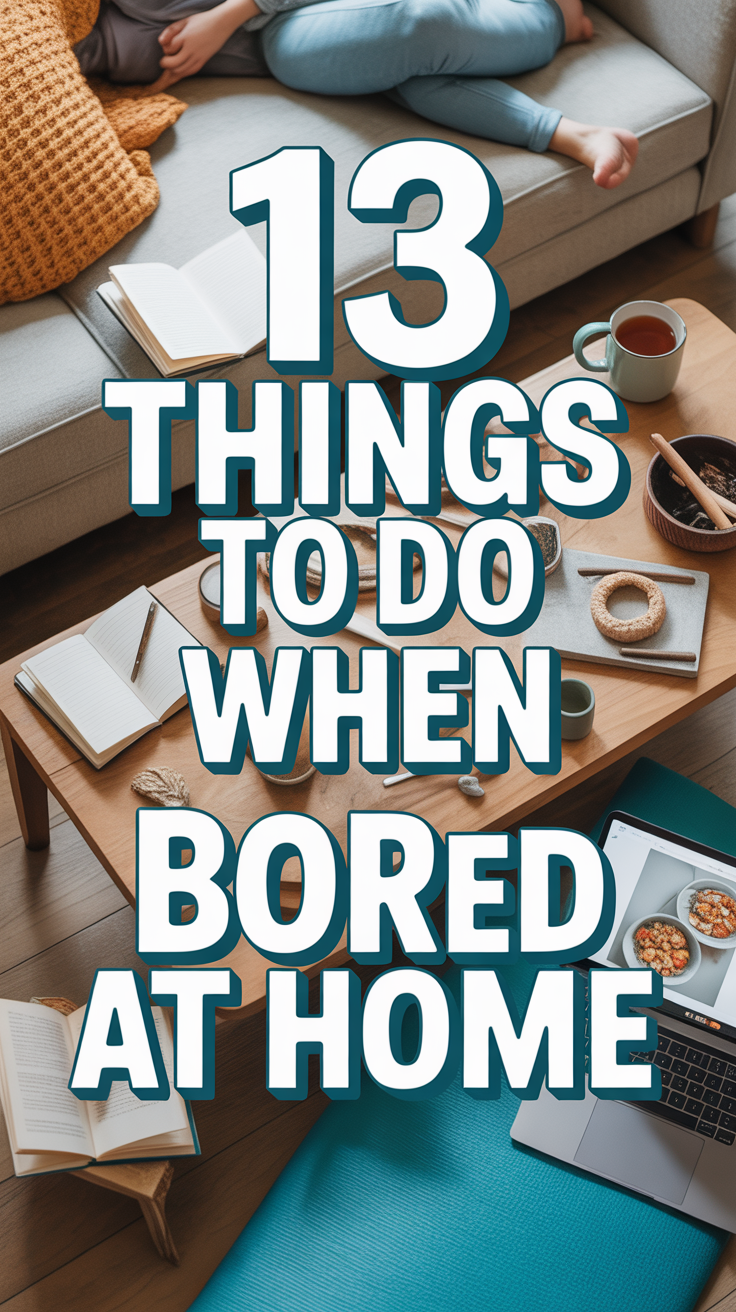 🎯 13 Things To Do When Bored At Home